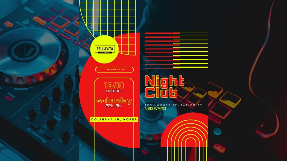 Tech house sensation Ned Ward Bellavita Bar