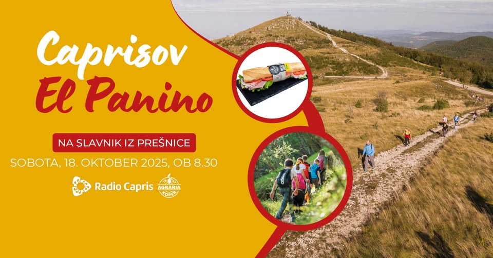 Caprisov El panino: iz Prešnice na Slavnik