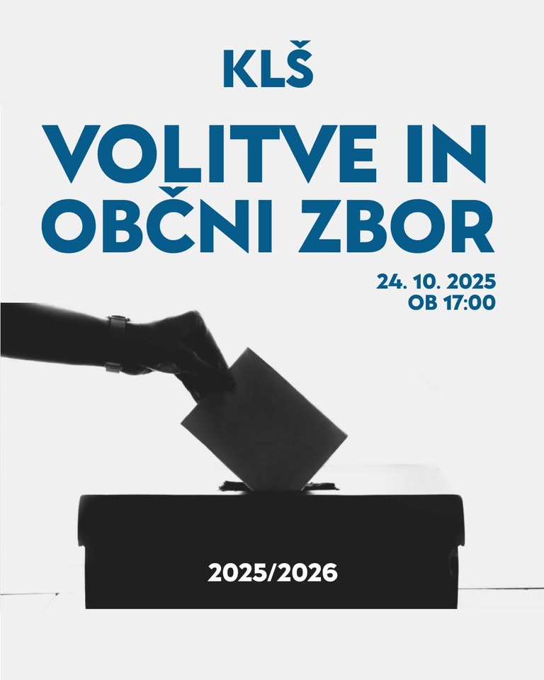 KLŠ VOLITVE IN OBČNI ZBOR