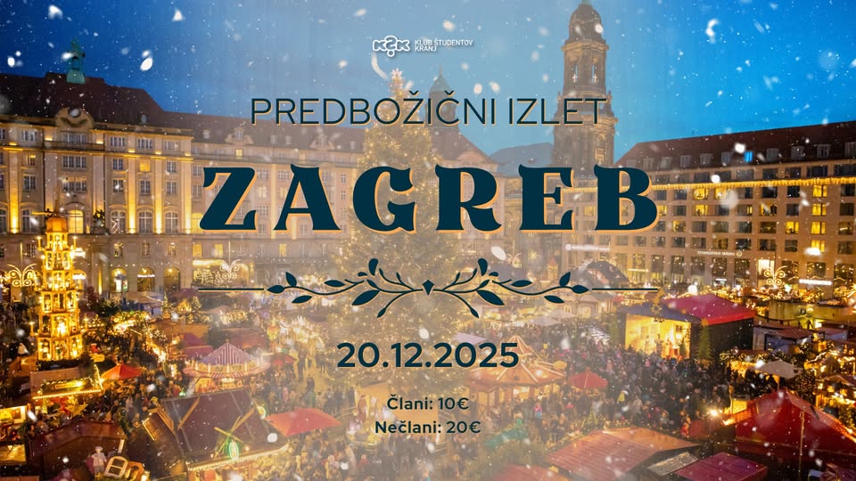 PREDBOŽIČNI IZLET V ZAGREB