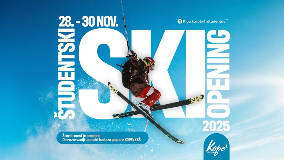 KKŠ x Kope: Študentski ski opening