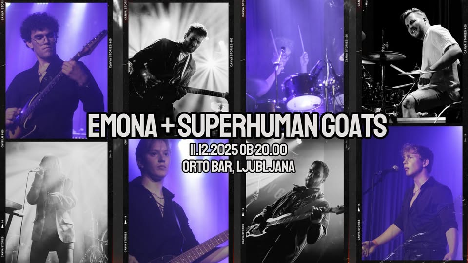 EMONA in SUPERHUMAN GOATS | 11.12.2025 | Orto Bar