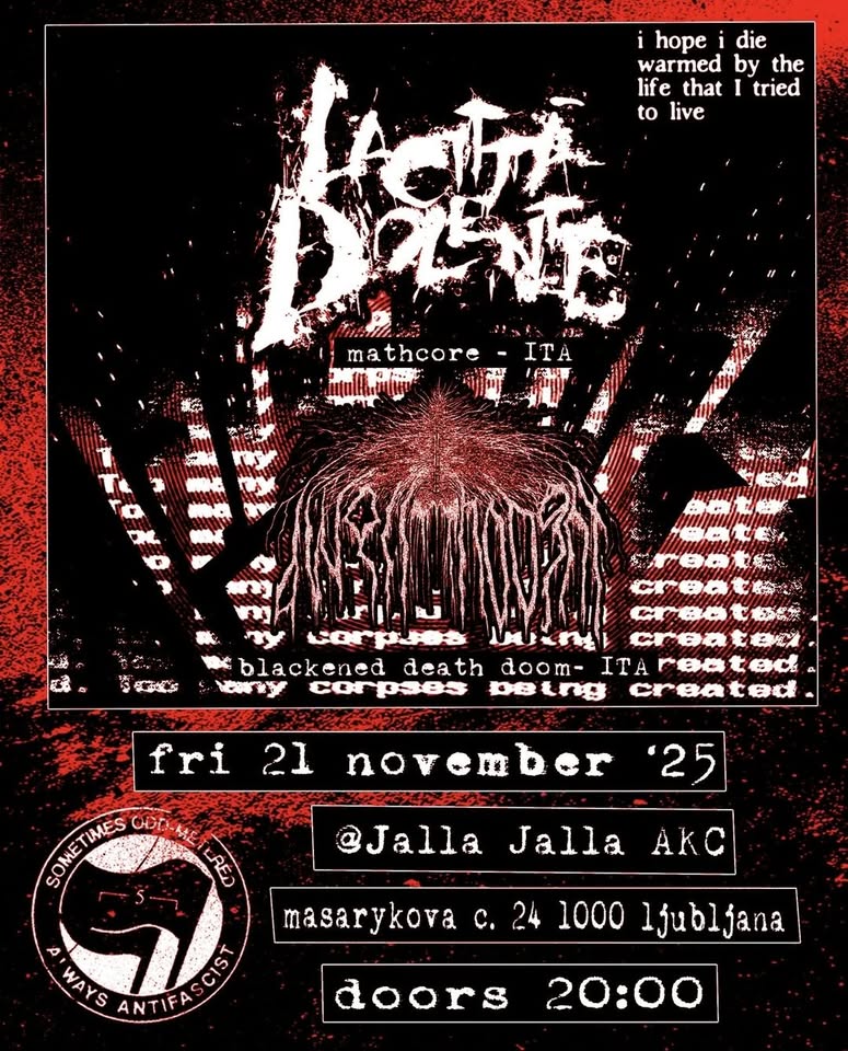 LACITTÀDOLENTE ( IT - mathcore, hardcore, metal)