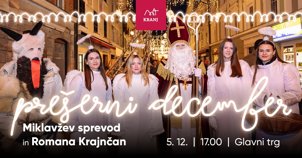 Miklavžev sprevod in Romana Krajnčan