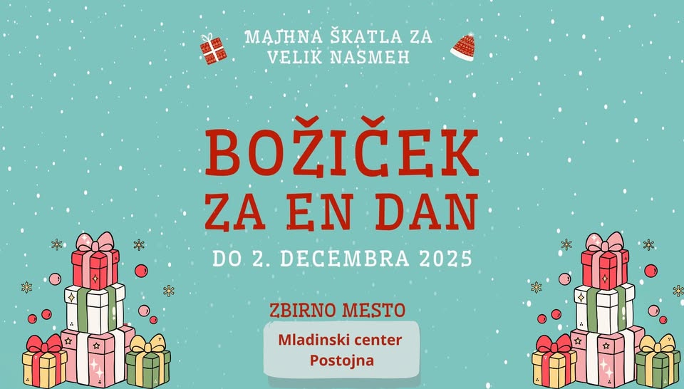 Božiček za en dan: Majhna škatla za velik nasmeh