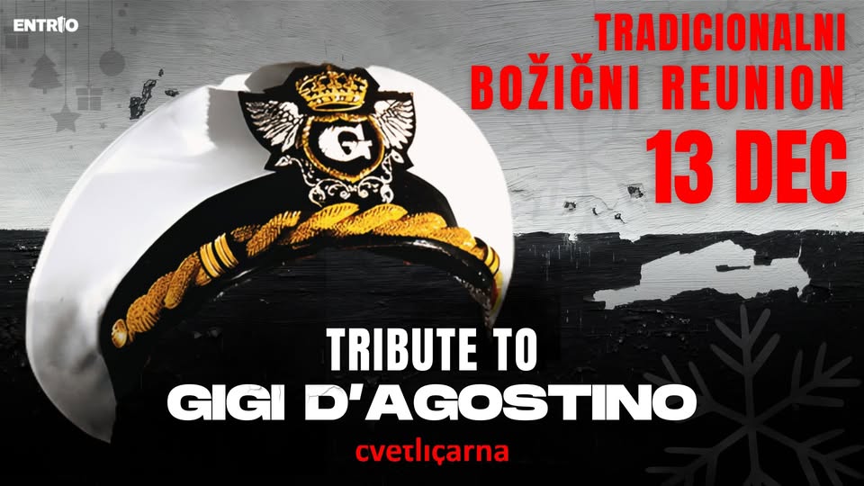 TRIBUTE TO GIGI D'AGOSTINO⎪Cvetličarna 13. December 2025⎪Tradicionalni božični Lipa Reunion
