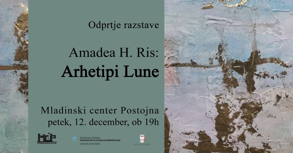 Odprtje razstave: Amadea H. Ris - Arhetip Lune