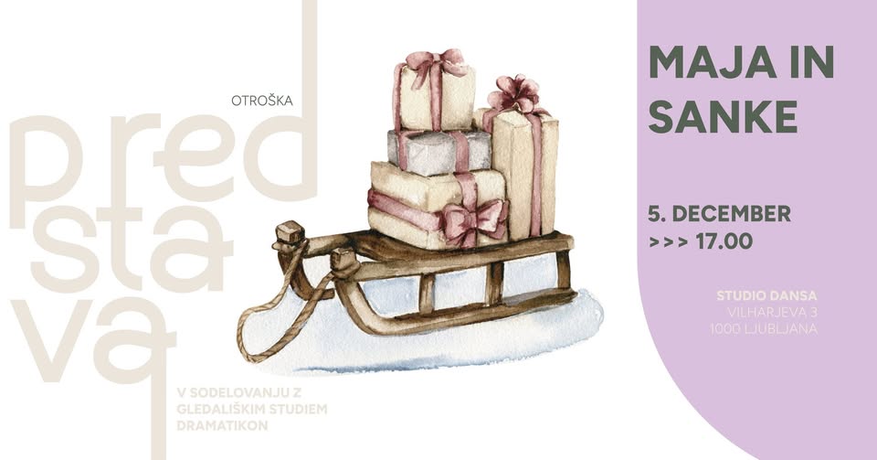 Miklavževa otroška predstava | MAJA IN SANKE | 5.12.2025