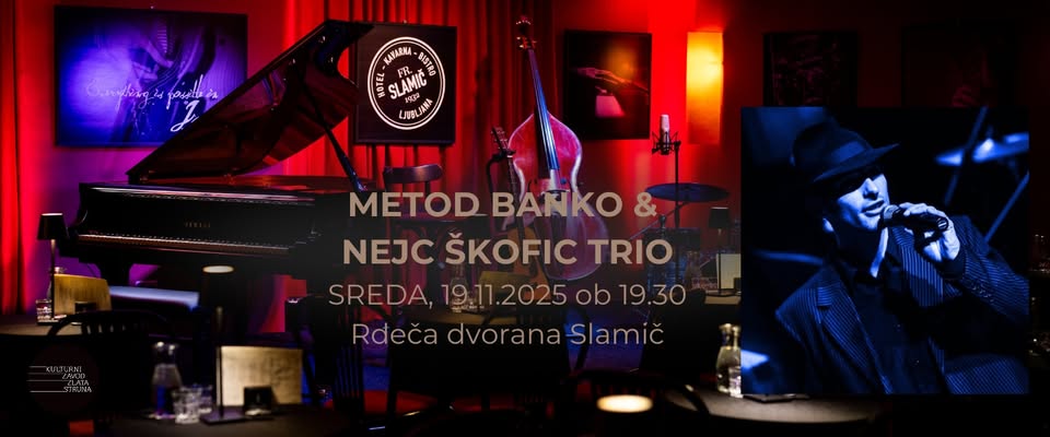METOD BANKO kvartet / "Swing, šanson in nasmeh" / Rdeča dvorana Slamič