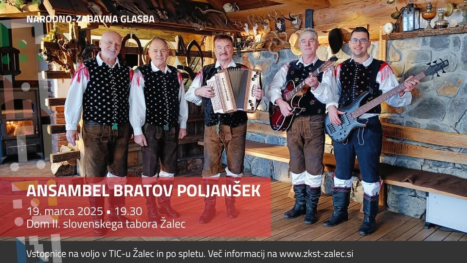 Koncert Ansambla bratov Poljanšek