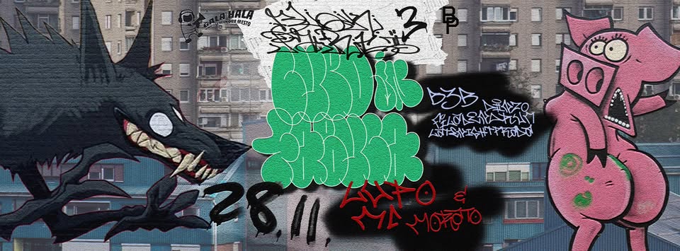 LUPO IN FABULA! - Lupo MC, Morato + Diinzo, Filadendron, Latenightprada (B3B) / BLOK PARTI #3