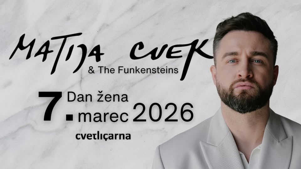 MATIJA CVEK - Dan Žena 2026 | Cvetličarna, 7. Marec 2026