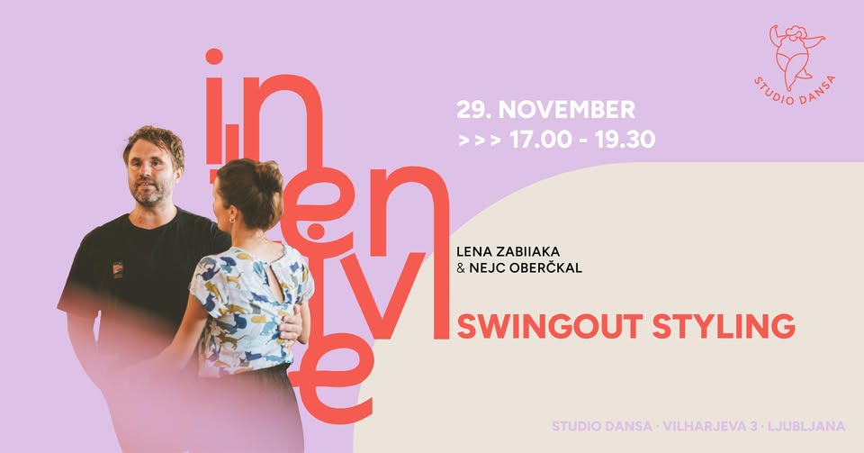 SWINGOUT STYLING | sobotna intenzivka | 29.11.2025