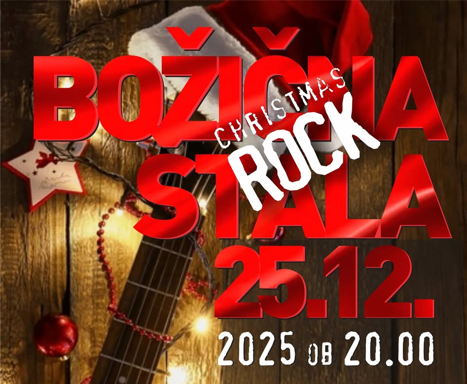 BOŽIČNA ŠTALA 2025