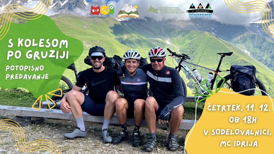 Brati gore - Potopisno predavanje S kolesom po Gruziji