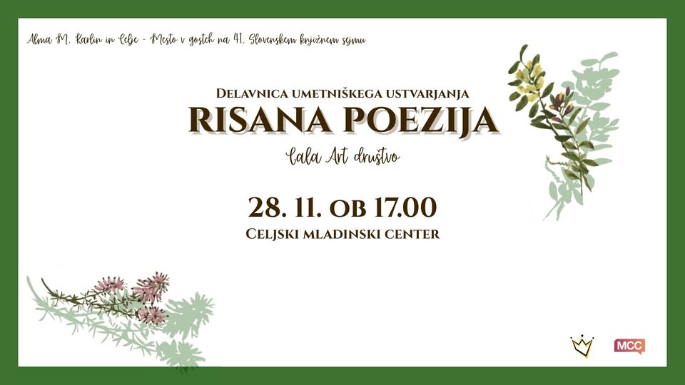 Delavnica: Risana poezija