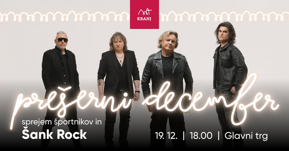 Sprejem športnikov in koncert Šank Rock