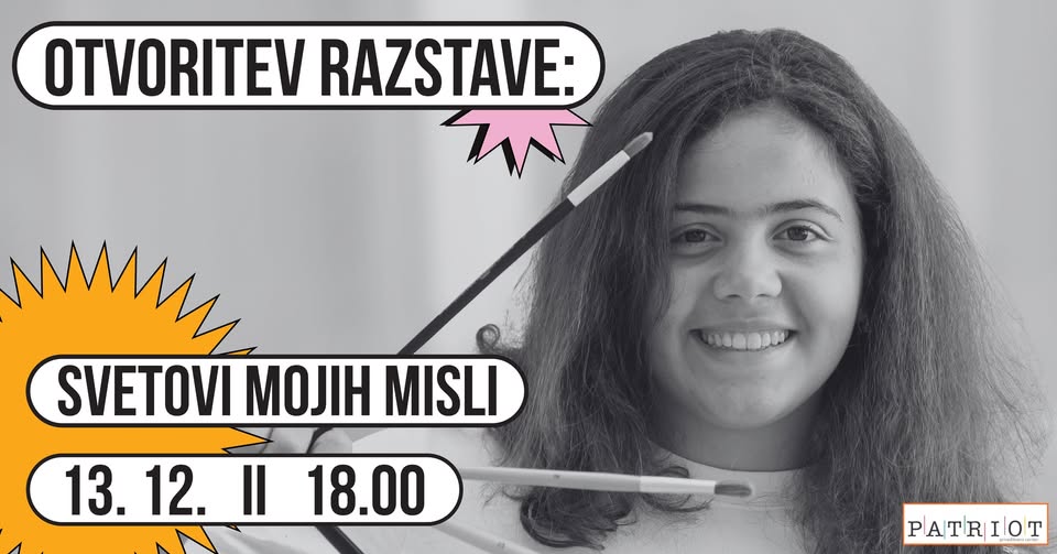 Otvoritev razstave: Svetovi mojih misli