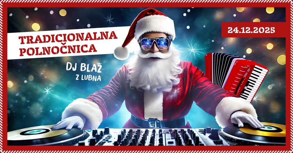 ★POLNOČNCA v Šmeksu / 24.12.2025★