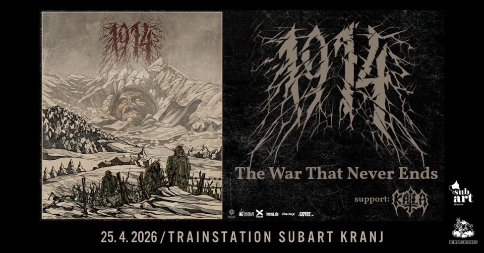 1914 - The War That Never Ends Tour 2026 / support: Katla