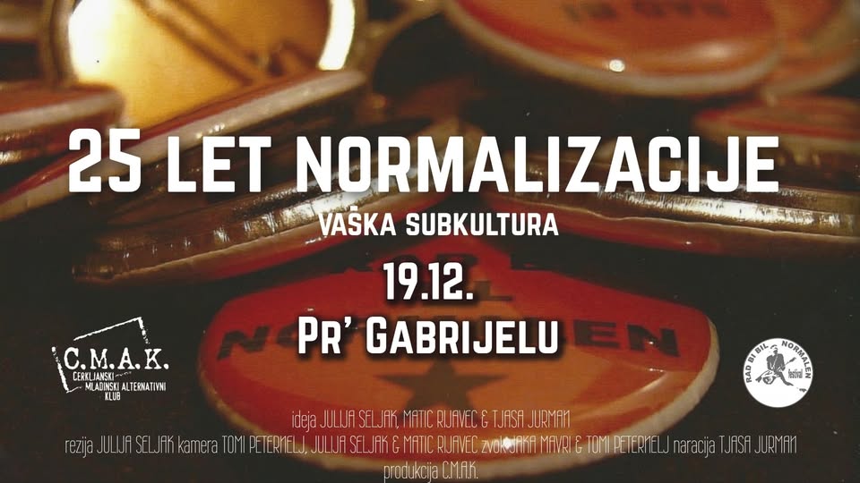 CmaKino: 25 Let Normalizacije /Cmakov štant 2025