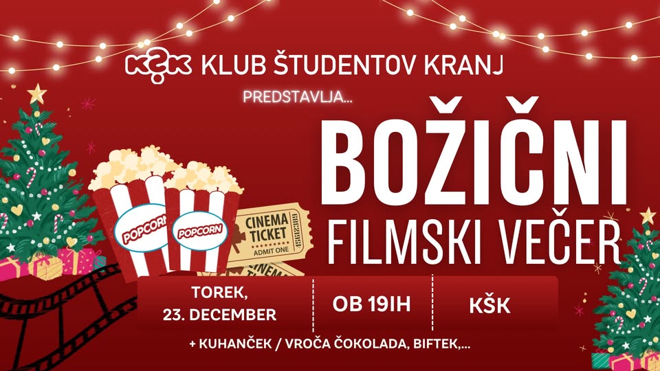 KLUBSKI MOVIE NIGHT: X-MAS EDITION