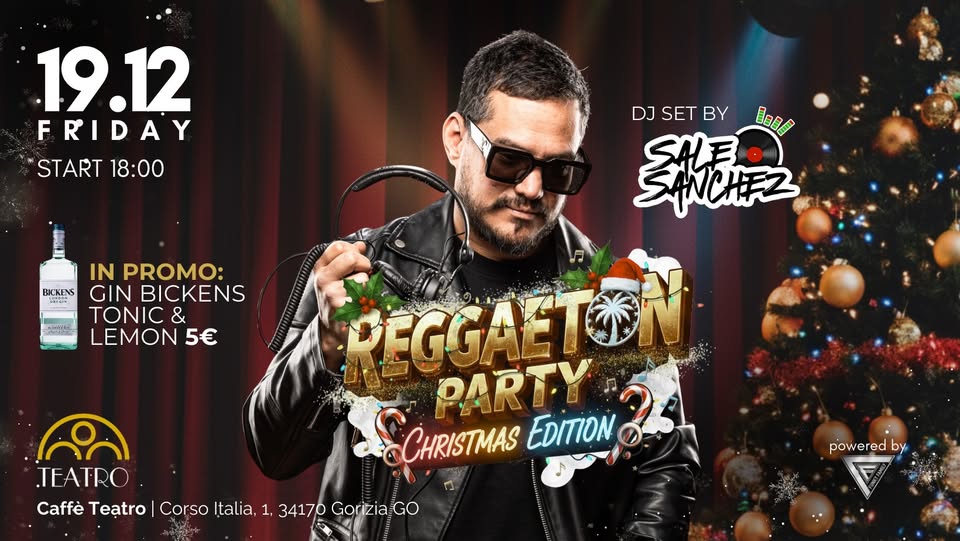 REGGAETON PARTY – CHRISTMAS EDITION Caffè Teatro