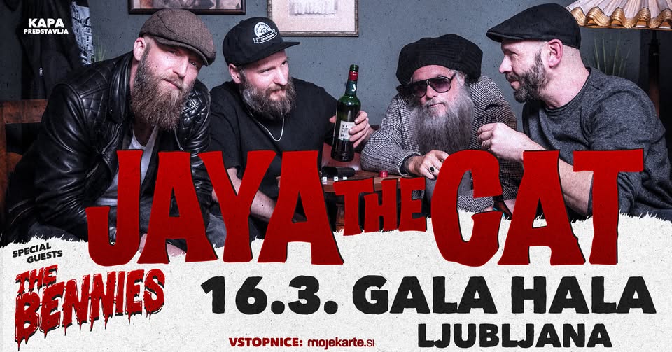 Jaya the Cat (NL/ZDA) + The Bennies (AU)