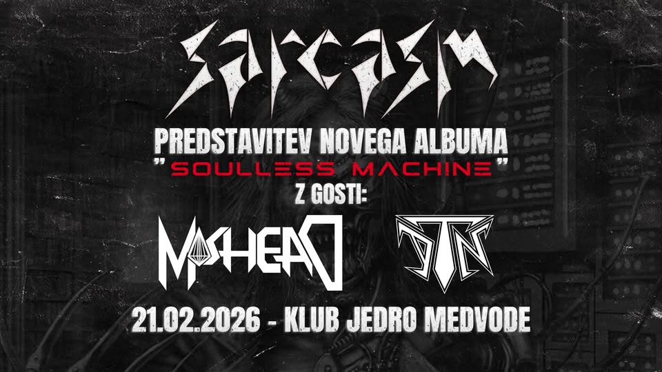 Predstavitev novega albuma SARCASM z gosti: Moshead in DTN