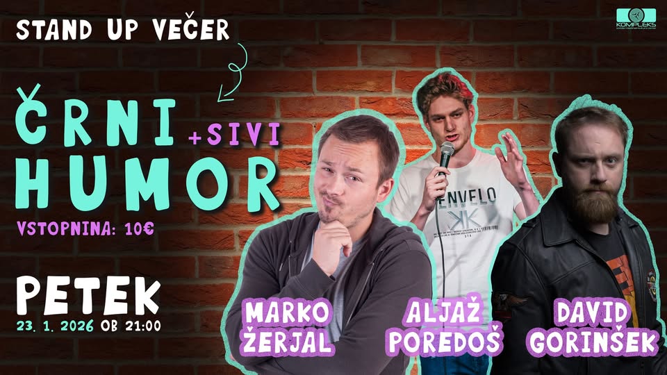 Črni + sivi humor // KMKC Kompleks