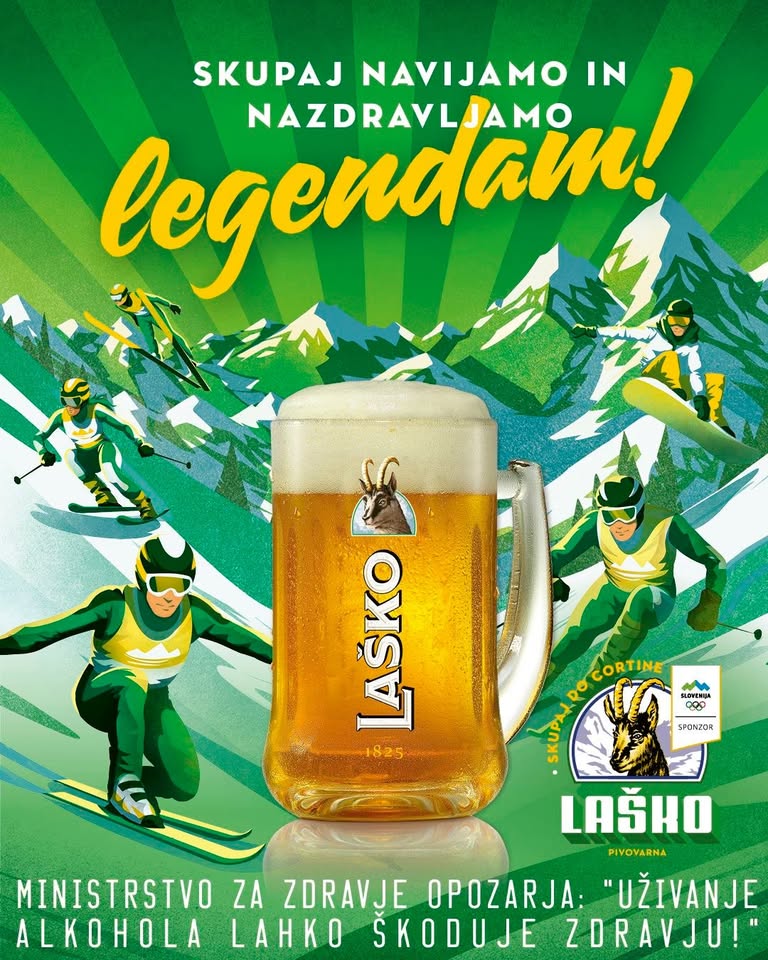 Skupaj navijamo in nazdravljamo