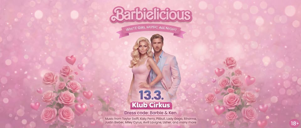 BARBIELICIOUS | White girl music all night (13.03.)