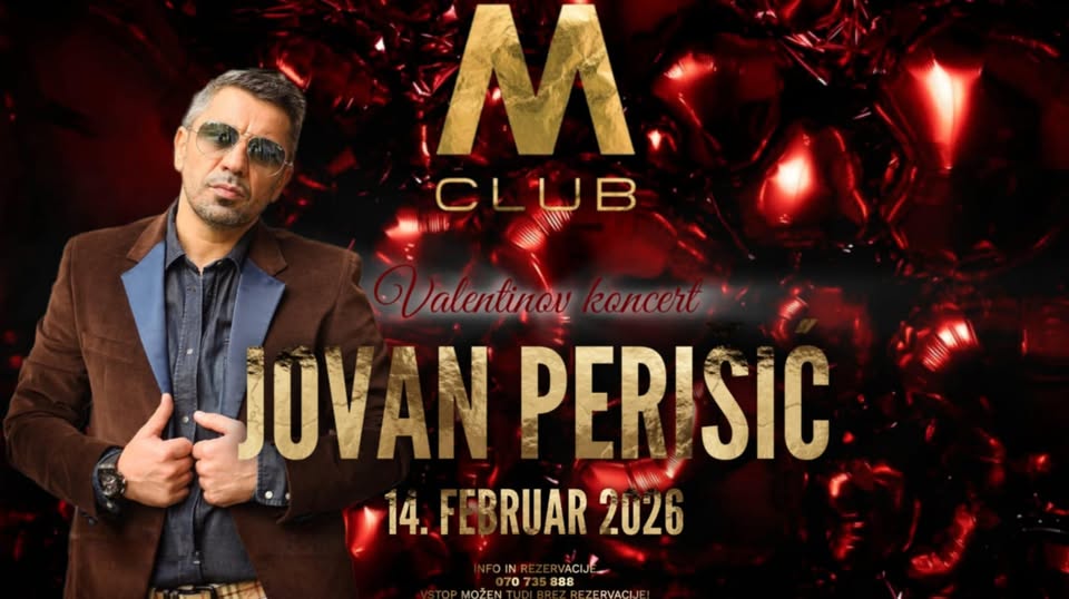 Valentinov koncert - JOVAN PERIŠIĆ M CLUB