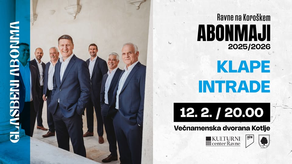 KLAPA INTRADE – Valentinov koncert (Glasbeni abonma)
