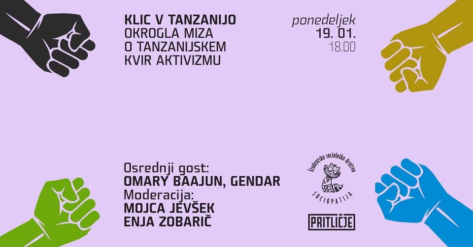 Klic v Tanzanijo | Okrogla miza o tanzanijskem kvir aktivizmu