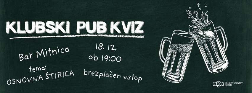 Klubski PUB KVIZ #4