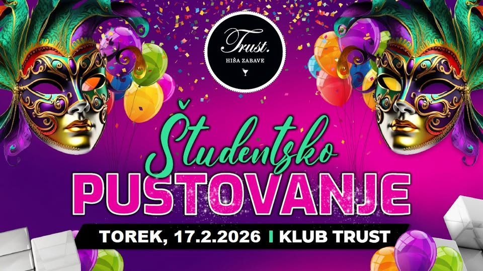 ŠTUDENTSKO 𝗣𝗨𝗦𝗧𝗢𝗩𝗔𝗡𝗝𝗘 v Trustu