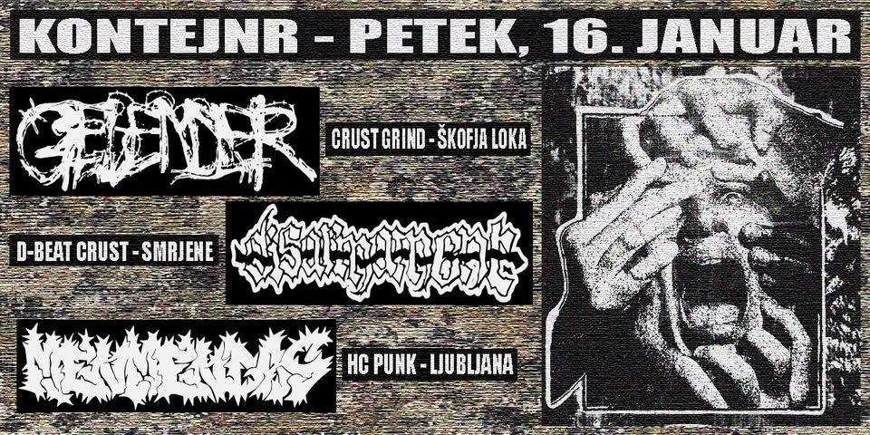 Disarmament, Menmendas, Geledner at Kontejnr