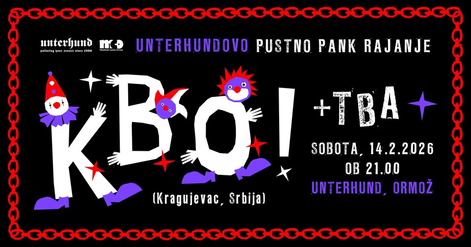 PUSTNI KONCERT: KBO! + TBA