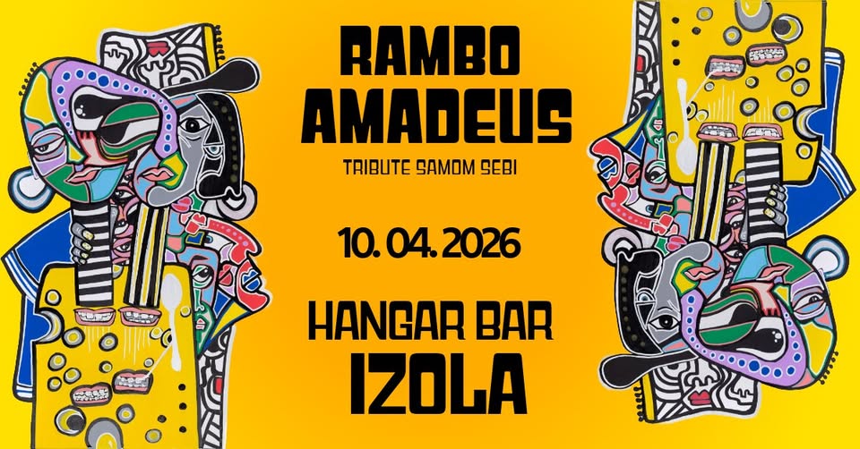RAMBO AMADEUS LIVE - Hangar Bar Izola, 10.4. 2026