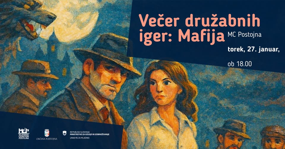 Večer družabnih iger: Mafija