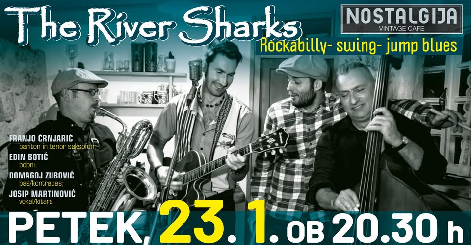 THE RIVER SHARKS - Rockabilly-Swing-Jump blues