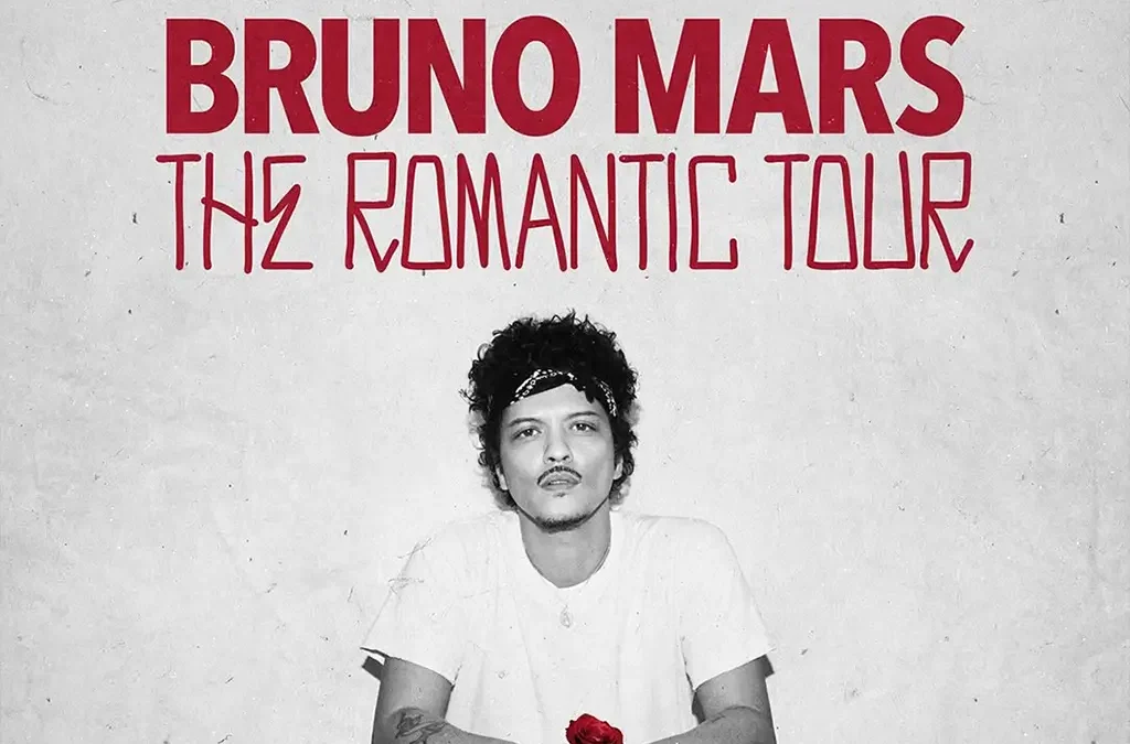 Bruno Mars napovedal svetovno turnejo ob izidu novega albuma