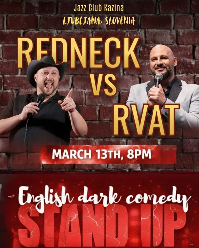 English Dark Comedy Night - Redneck vs Rvat
