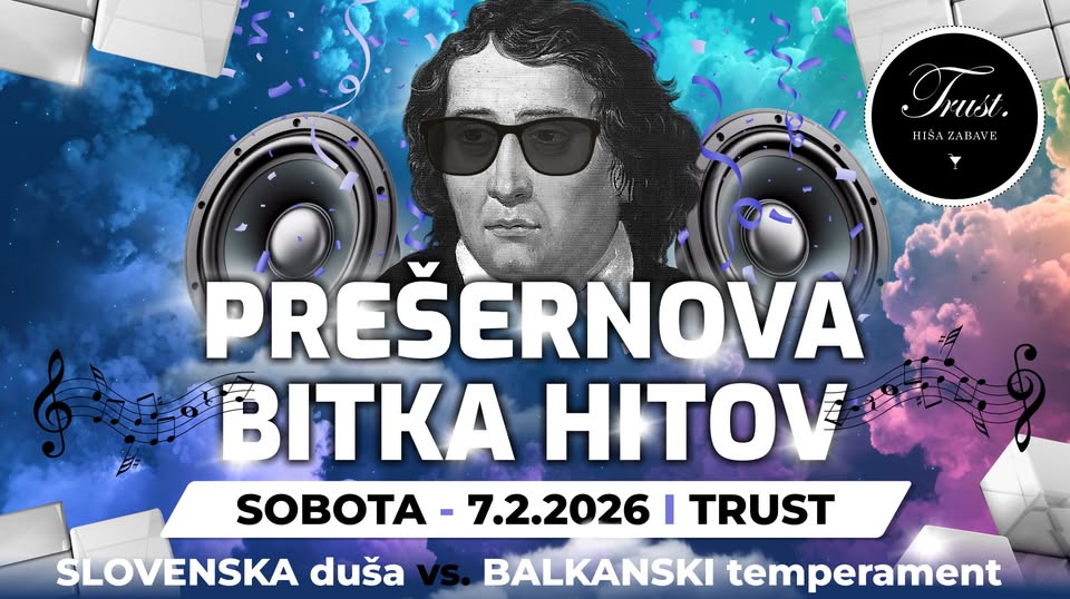 PREŠERNOV GLASBENI DVOBOJ 𝙎𝙇𝙊 𝙫𝙨. 𝙀𝙓-𝙔𝙐