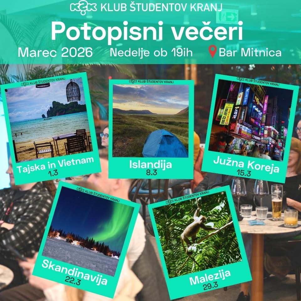 POTOPISNI VEČERI #4 | SKANDINAVIJA