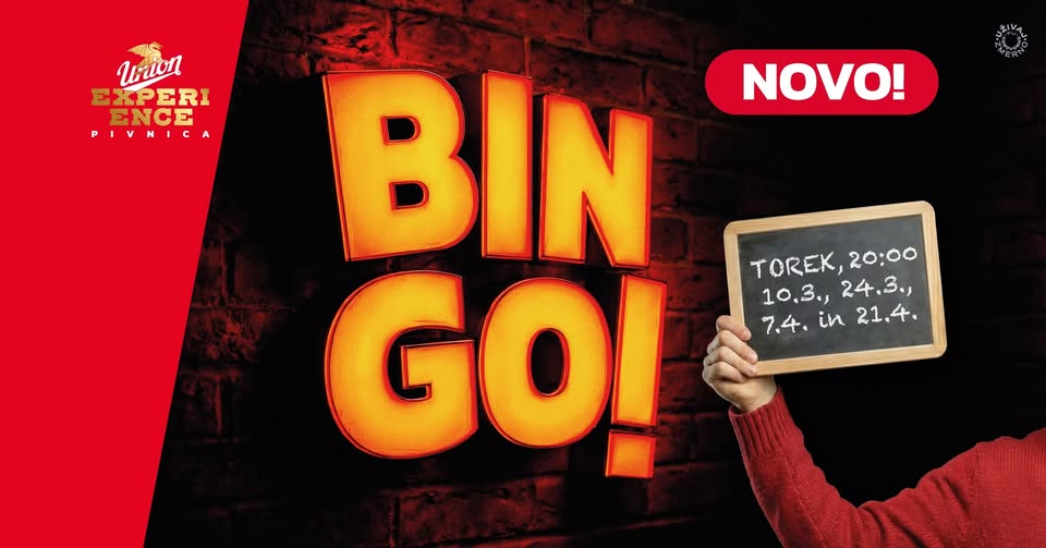 Bingo večeri - Novo v Pivnici!