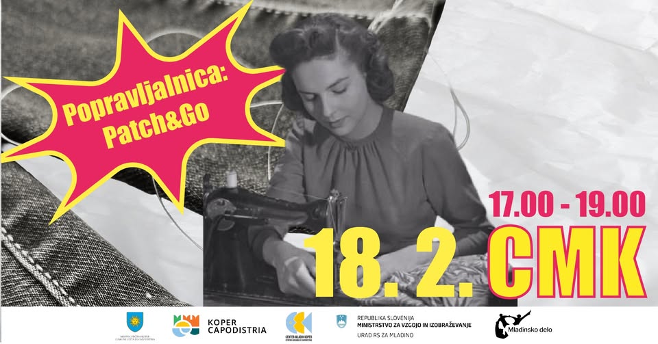 Šiviljska delavnica: Patch&Go