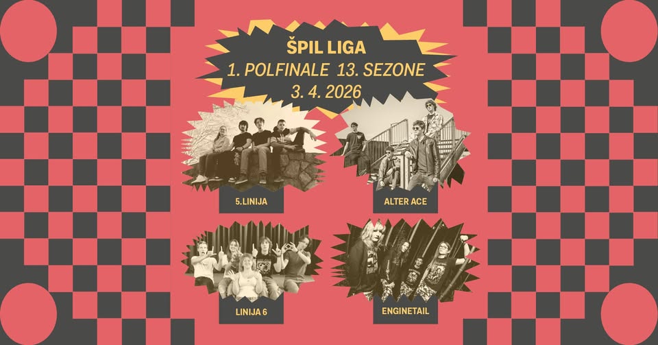 ŠPIL LIGA: 1. polfinale 13. sezone