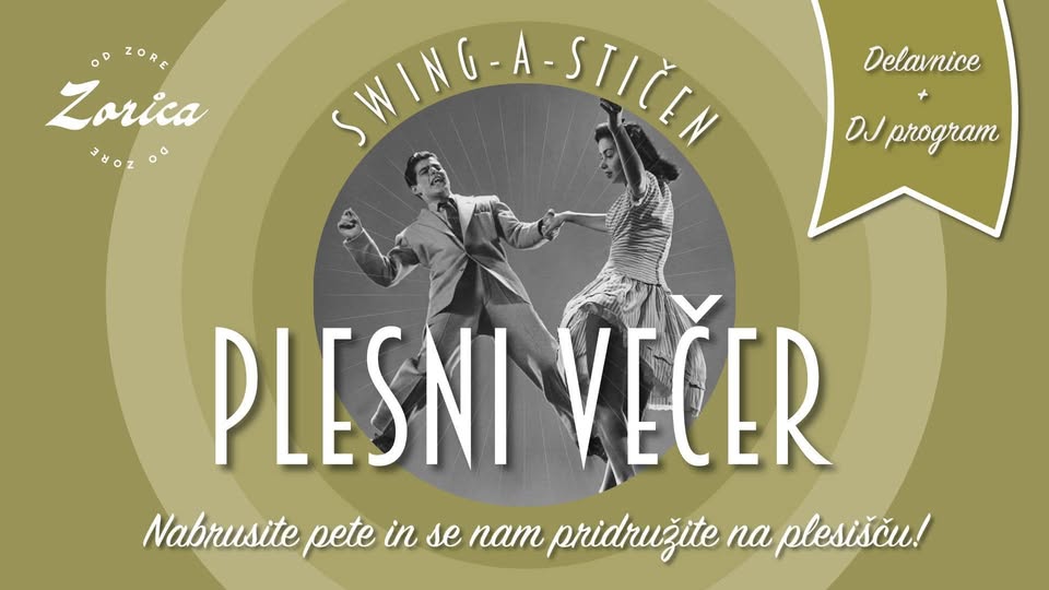 Swing-a-stičen marčevski večer v Zorici